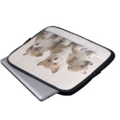 Three Welsh Corgi Laptopschutzhülle (Vorne Knopf)