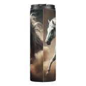 Three Wild Horses Dusty Gallop Thermosbecher (Rückseite)