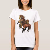 Three Wild Stallions Shirt (Vorderseite)