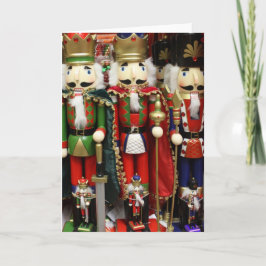 Three Wise Cracker - Christmas Nutcracker Soldiers Feiertagskarte
