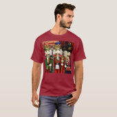 Three Wise Crackers - Nutcrackers Weihnachten T-Shirt (Vorne ganz)