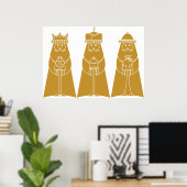 Three Wise Man Poster (Heimbüro)