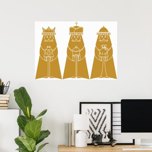 Three Wise Man Poster (Heimbüro)