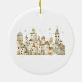 Three Wise Men Baby's First Christmas Nativity Keramik Ornament (Hinten)