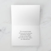 Three Wise Men Christmas Card Feiertagskarte (Innenseite)