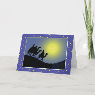 Three Wise Men Christmas Card Feiertagskarte