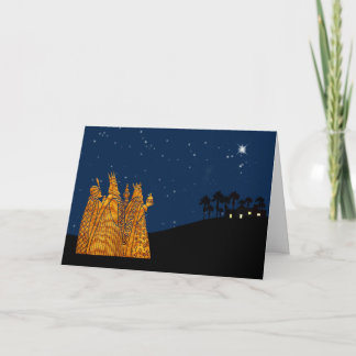 Three Wise Men Christmas Card Feiertagskarte