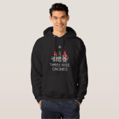 Three Wise Men Christmas Gnomes Hoodie (Vorne ganz)