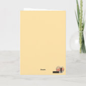 Three wise men Christmas Karte (Rückseite)