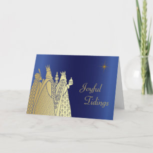 Three Wise Men Custom Christmas Grußkarte Feiertagskarte