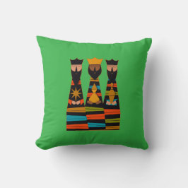 Three Wise Men Modern Mid-Century Kissen