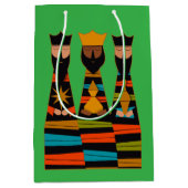 Three Wise Men Modern Mid-Century Mittlere Geschenktüte (Vorderseite)