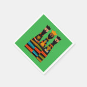 Three Wise Men Modern Mid-Century Serviette (Ecke)