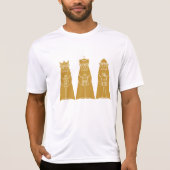 Three Wise Men Modern Nativity Kings T-Shirt (Vorderseite)