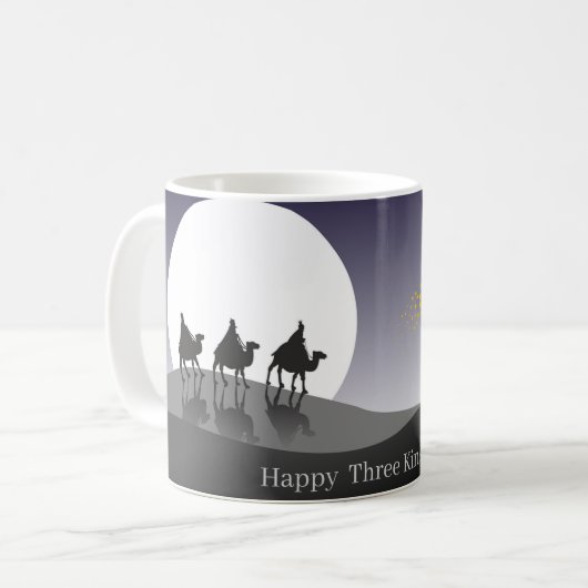Three Wise Men Mug Kaffeetasse (Vorderseite Links)
