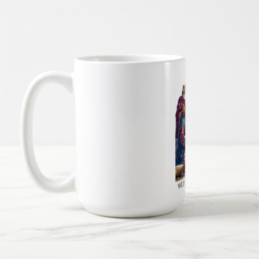 Three Wise Men T-Shirt, Adoration Epiphany Art Kaffeetasse (Links)