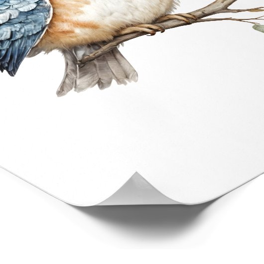 Three Wise Owls Poster (Ecke)