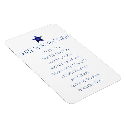 Three Wise Women Christmas Magnet (Rechte Seite)