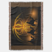 Three Wiseman Weihnachtsfeiertag Blanket Throw Decke (Vorderseite Vertikal)