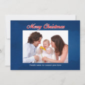 Three Wisemen approaching Bethlehem - Personalize Feiertagskarte (Rückseite)