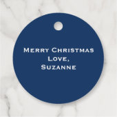 Three Wisemen Bethlehem Star-Geschenk-Tag Geschenkanhänger (Rückseite)