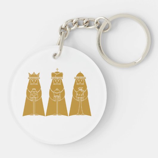 Three Wisemen Schlüsselanhänger (Rückseite)