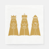 Three Wisemen Serviette (Vorderseite)