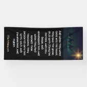Three Wisemen Star Christmas Church Banner (Horizontal)