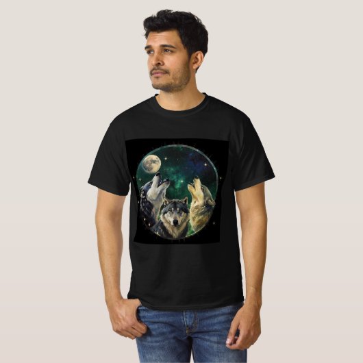 Three Wolf Moon T - Shirt 2024 (Vorne ganz)
