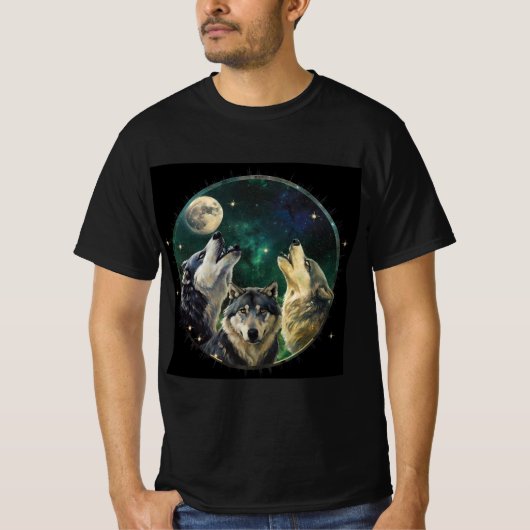 Three Wolf Moon T - Shirt 2024 (Vorderseite)