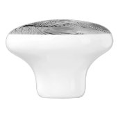 Three Worlds Water Swirl Reflection Keramikknauf (Seitenansicht)