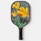 Three Yellow Tulips Sequel / Pickleball Schläger (Vorderseite)