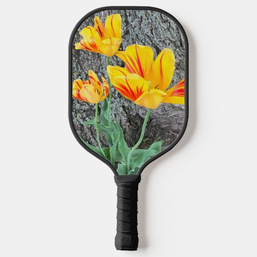 Three Yellow Tulips Sequel / Pickleball Schläger (Rückseite)