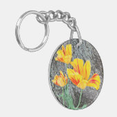 Three Yellow Tulips Sequel / Schlüsselanhänger (Vorderseite links)