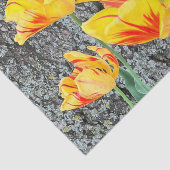 Three Yellow Tulips Sequel / Seidenpapier (Ausschnitt)
