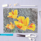 Three Yellow Tulips Sequel / Seidenpapier (Handwerk)