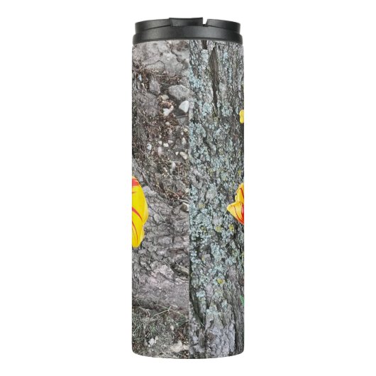 Three Yellow Tulips Sequel / Thermosbecher (Rückseite)