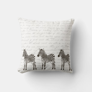 Three Zebras Kissen