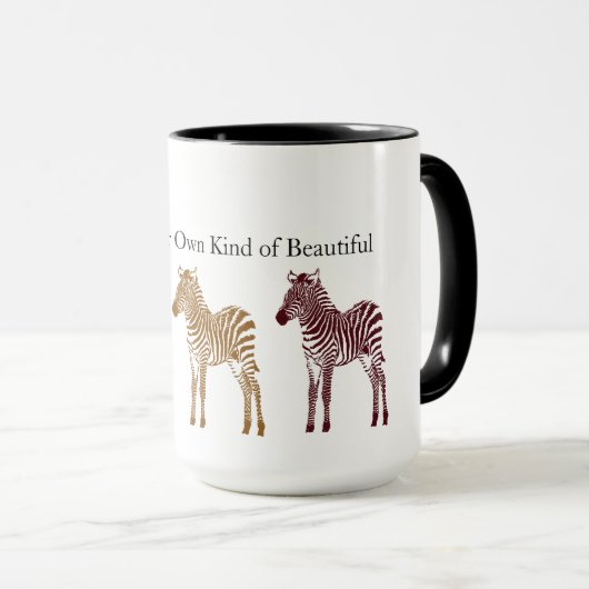 Three Zebras Tasse (VorderseiteRechts)