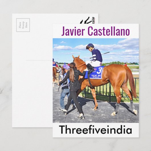 Threefiveindia Postkarte (Vorne/Hinten)