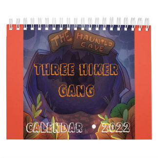 #ThreeHikerGangInTheHauntedCave Kalender