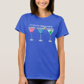 Threetinis sortierte Martini-T - Shirt (Vorderseite)