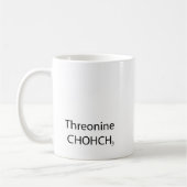 Threonin Kaffeetasse (Links)