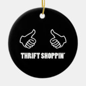 Thrift Shopping Keramikornament (Vorne)