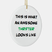 thrifter, awesome keramik ornament (Rechts)