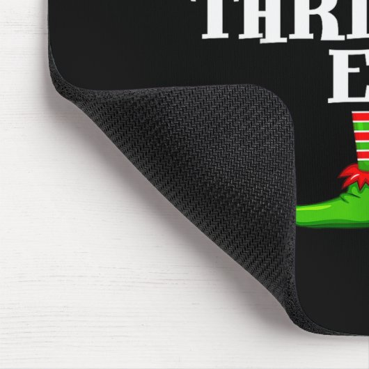 Thrifting Elf Matching Family Group Christmas Part Mousepad (Ecke)