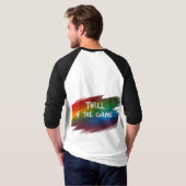 Thrill of the Game T-Shirt (Schwarz voll)