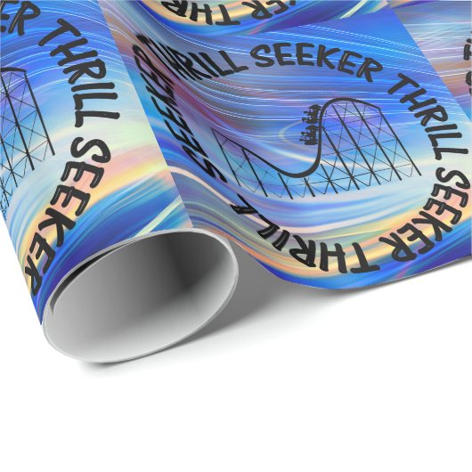 THRILL SEEKER ROLLER UNTERSETZER GESCHENKPAPIER (Rolleneckpunkt)