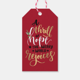 Thrill-Weihnachtsmarke Geschenkanhänger