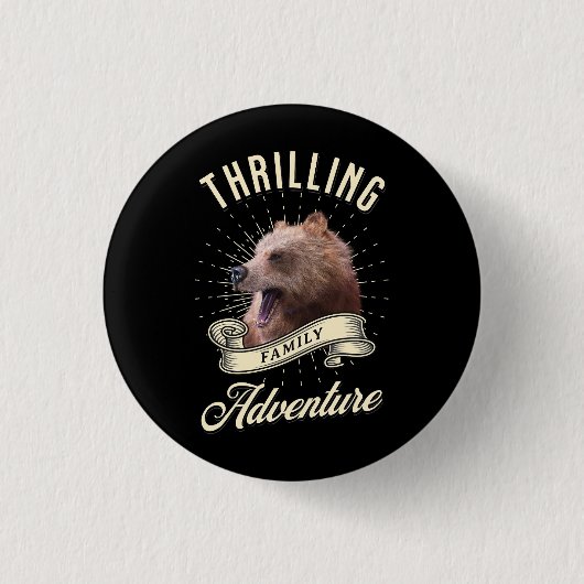Thriller Familienabenteuer Button (Vorderseite)